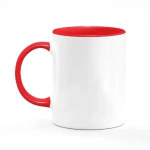 Mug 11oz intérieur et poignée couleur personnalisé