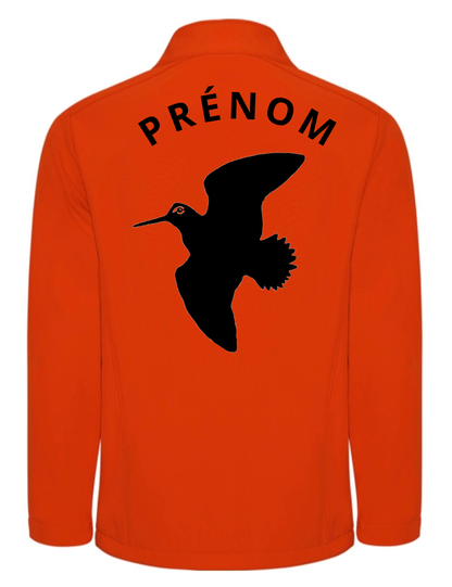 Softshell Chasse Orange Bécasse