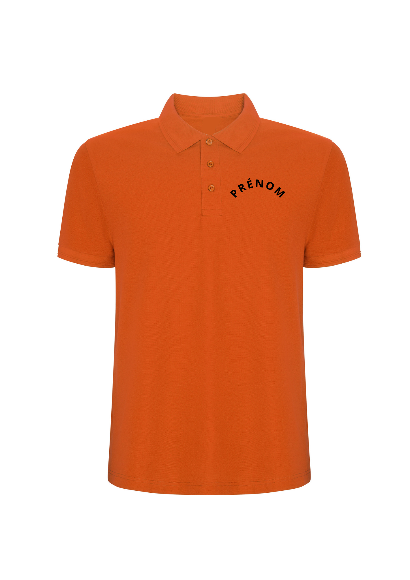 Polo manches courtes flocage Cerf
