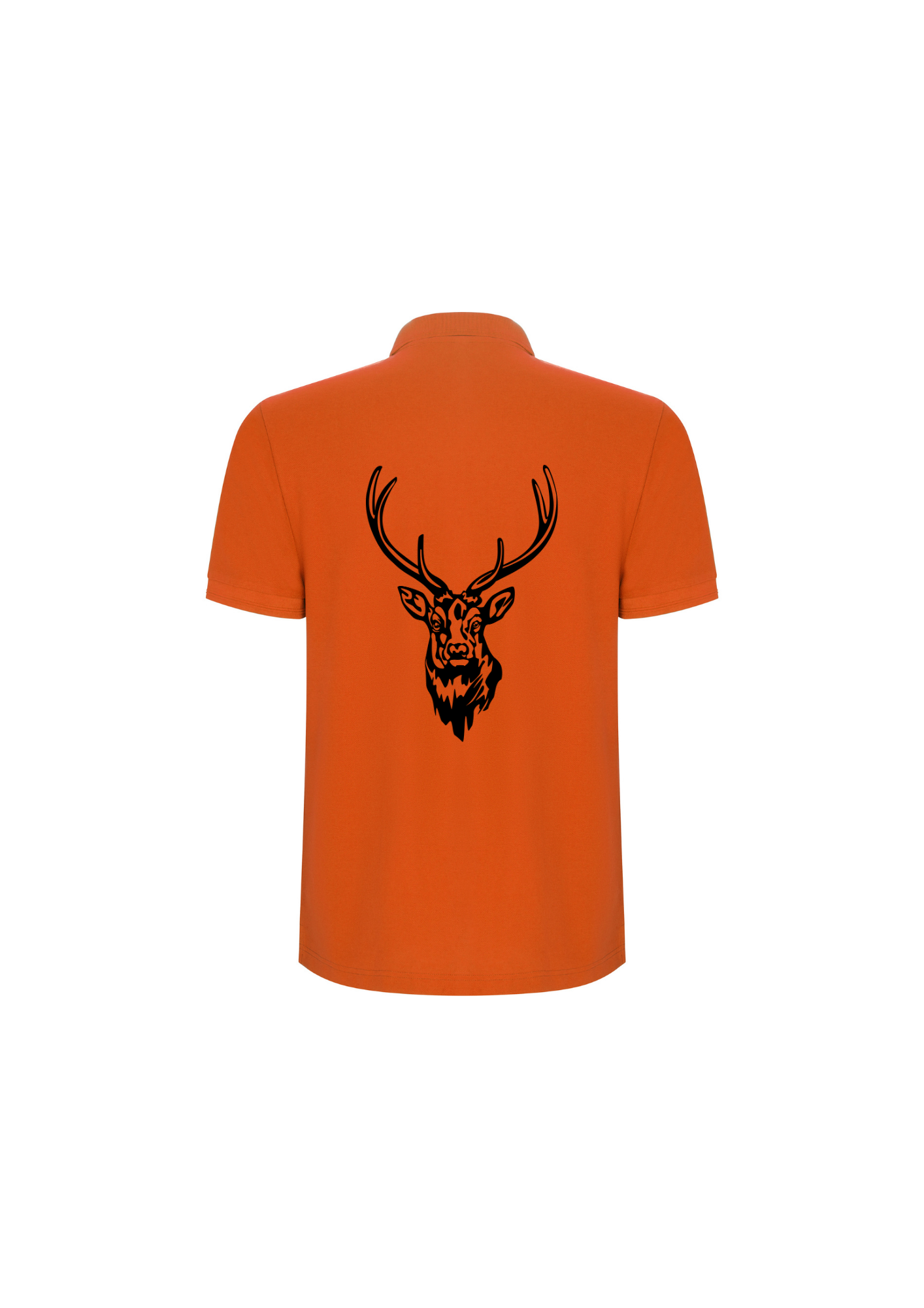 Polo manches courtes flocage Cerf