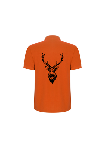 Polo manches courtes flocage Cerf