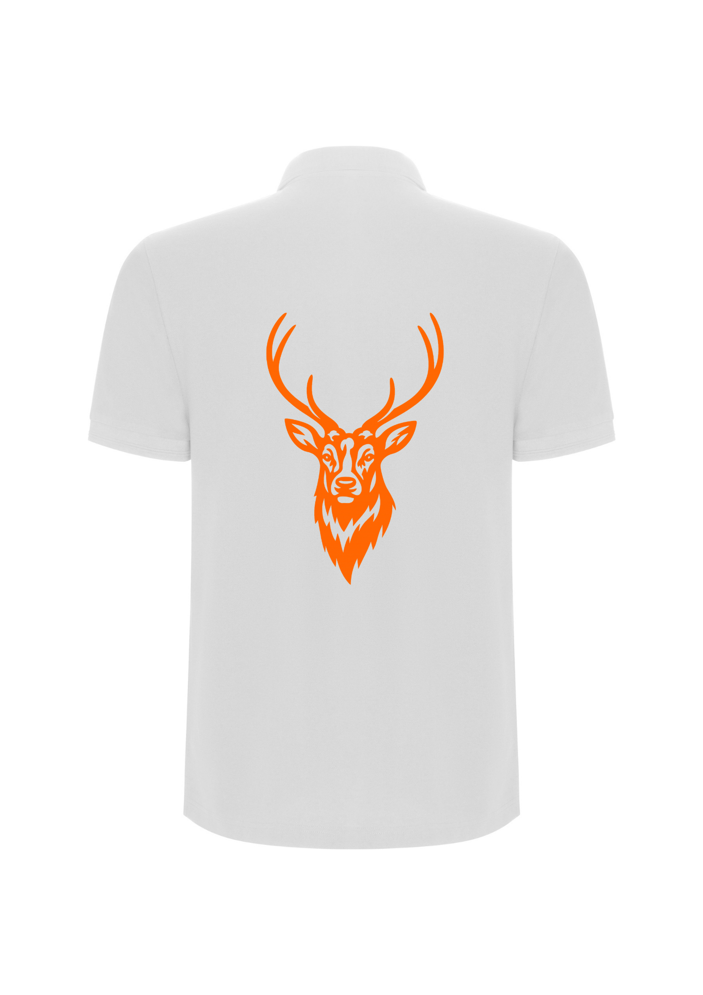 Polo manches courtes flocage Cerf