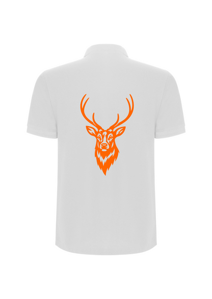 Polo manches courtes flocage Cerf