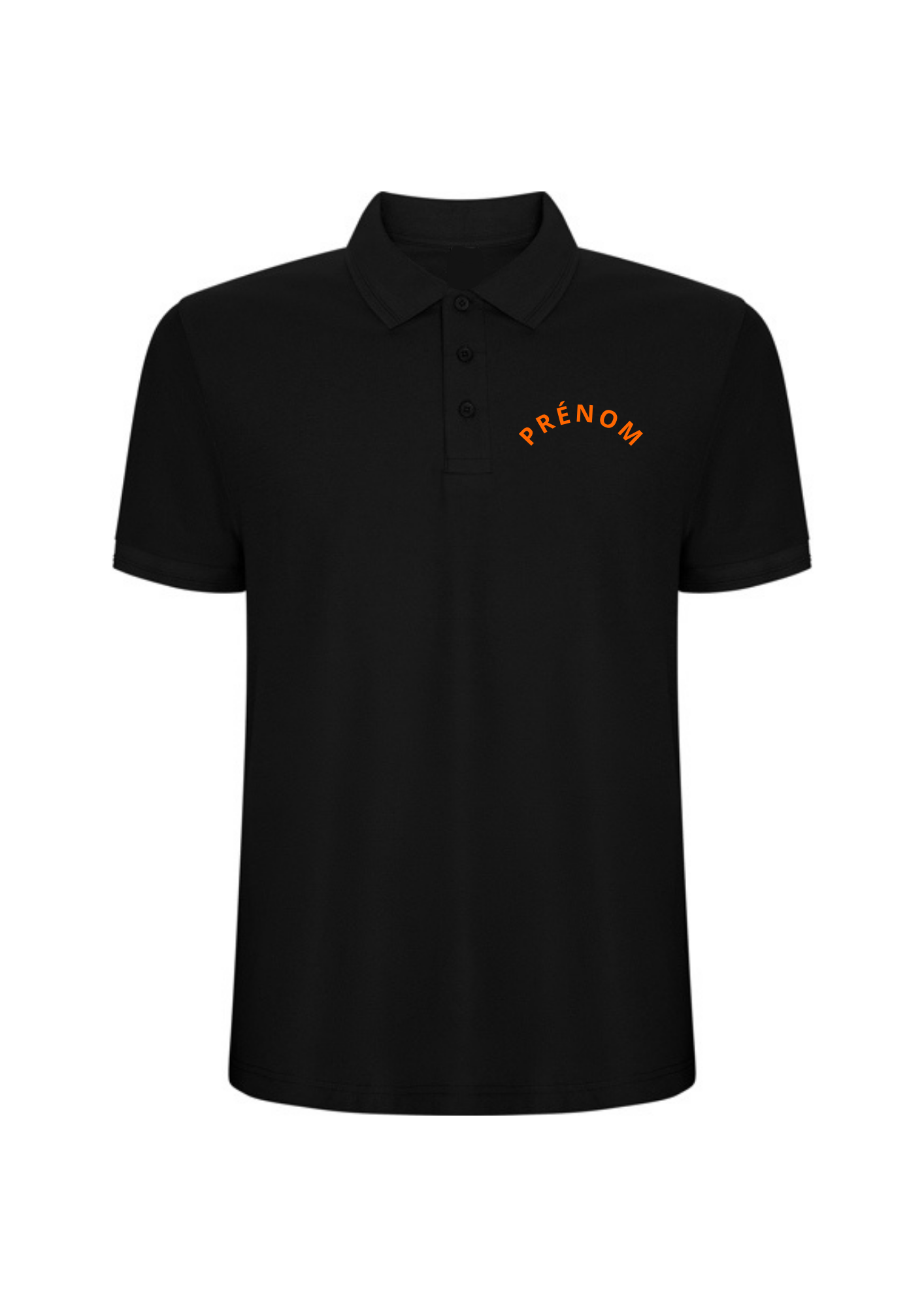Polo manches courtes flocage Cerf