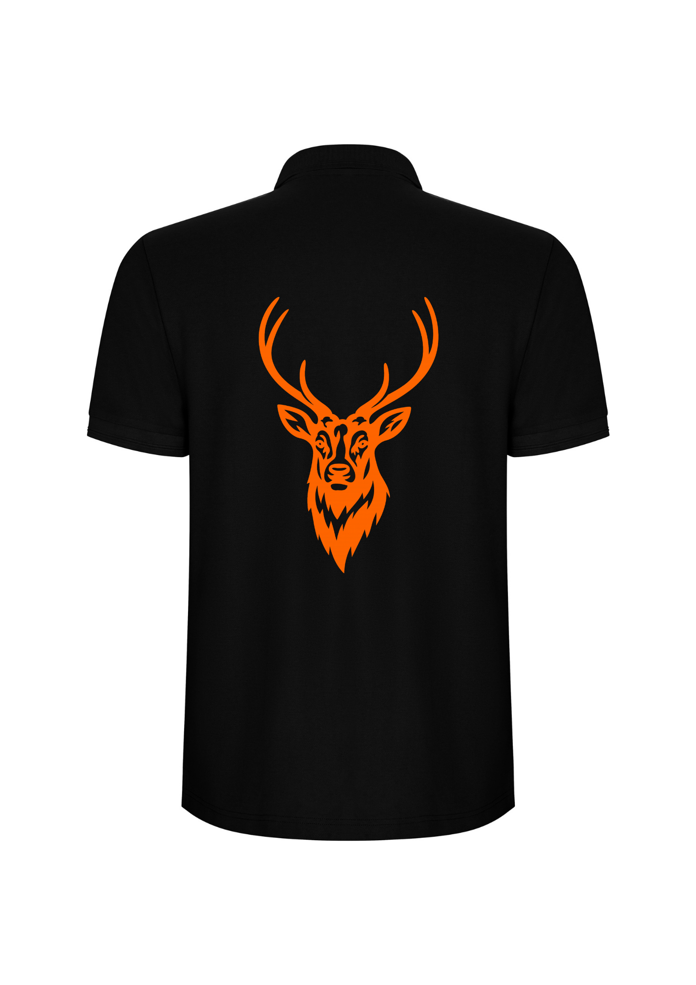 Polo manches courtes flocage Cerf