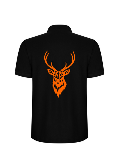 Polo manches courtes flocage Cerf