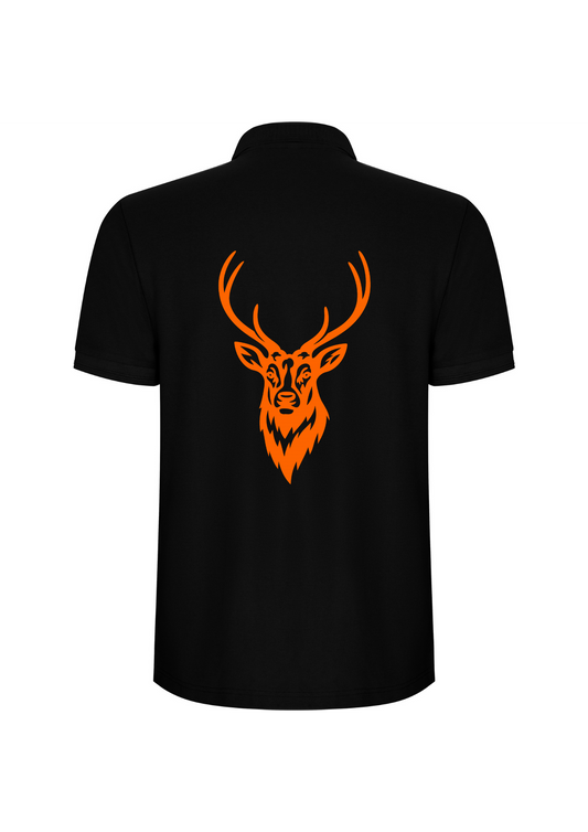 Polo manches courtes flocage Cerf