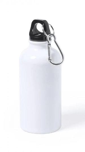 Gourdes Alu 500ml personnaliséé + 2 bouchons (à vis et double ouverture)