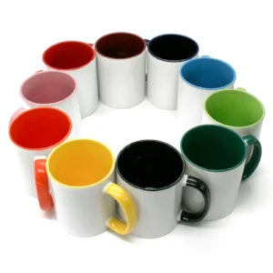 Mug 11oz intérieur et poignée couleur personnalisé